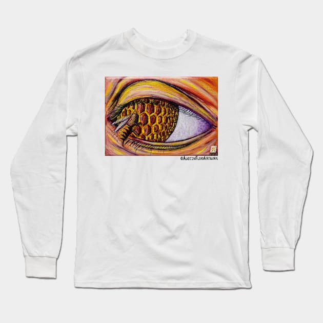 Bee Kind Long Sleeve T-Shirt by Austin Floyd Artwork